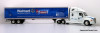 Only One! Tonkin Replicas 1:53 Freightliner Cascadia Sleeper Cab w/ 53' GDC Trailer: Walmart Transportation / (NCCU)