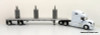 Only One! DG Productions 1:64 Volvo VNL Sleeper Cab w/ Transformer Load Flatbed Trailer: Jacksonville Electrical Authority (JEA)