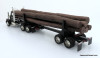 Only One! PEM Tonkin Replicas 1:64 Western Star 4900EX Day Cab w/ Logger Trailer: Roberts Trucking