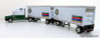 Only One! DG Productions 1:64 Freightliner Century Sleeper Cab w/ 28' Double Pup Trailers: Old Dominion Freight Line