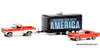 Greenlight 1:64 1965 Ford Mustang & 1967 Ford F-100 w/Enclosed Car Hauler