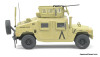 Solido 1:48 AM General M1151 Humvee: Desert Camouflage, Military Police