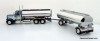 Only One! Tonkin Replicas 1:53 Peterbilt 388 Tank Truck w/ Fuel Tank Trailer: Renn Transportation
