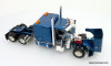 Only One! Tonkin Replicas 1:53 Peterbilt 379 Sleeper Cab w/ Lowboy Trailer: Western Distributing Transportation