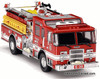 Code 3 1:64 Pierce Dash Side Mount: Los Angeles City Fire Department