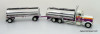 Only One! Tonkin Replicas 1:53 Peterbilt 388 Tank Truck w/ Fuel Tank Trailer: Boyett Petroleum