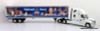 Only One! Tonkin Replicas 1:53 Freightliner Cascadia Sleeper Cab w/ 53' GDC Trailer: Walmart Transportation / Walmart Heart