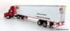 Only One! PEM Tonkin Replicas 1:64 Volvo 610 Day Cab w/ 53' Refrigerated Trailer: Erb Transport / Erb X