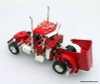 Only One! Tonkin Replicas 1:53 Peterbilt 388 Day Cab w/ 26' Double Flatbed Trailers and Tomato Load: Panella Trucking