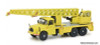 Schuco 1:87 Tatra T138 Mobile Crane, Yellow