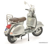 Schuco 1:10 Vespa PX 125: 70 Years Special Edition, Metallic Silver 