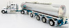 Only One! Tonkin Replicas 1:53 International 9900 Sleeper Cab w/ Chrome Chemical Tanker Trailer: B&B Transport