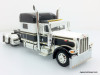 Last One!! DCP by FG 1:64 Peterbilt 389 70' Mid Roof Sleeper, White w/Wilson Pacesetter 43' Grain Trailer 