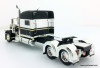 Last One!! DCP by FG 1:64 Peterbilt 389 70' Mid Roof Sleeper, White w/Wilson Pacesetter 43' Grain Trailer 