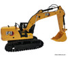 Diecast Masters 1:16 Caterpillar 320 Radio Controlled Excavator with Bucket, Grapple and Hammer Attachments