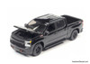Auto World 1:64 2020 Chevrolet Silverado ZL1 LT Trail Boss Pick Up, Gloss Black