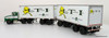PEM Tonkin Replicas 1:64 Kenworth T800 Day Cab w/ 28' Double Pup Trailers: Lynden Transport Inc (LTI) / Alaska Marine Trucking