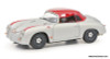 Schuco 1:18 Porsche 356 Speedster Hardtop Outlaw, Silver