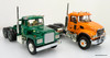 Only One! First Gear 1:34 Mack Granite Tractor & Lowboy Trailer w/ R-Mack Tractor Load: Tonyan Bros Inc / Tenuta Cartage