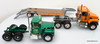 Only One! First Gear 1:34 Mack Granite Tractor & Lowboy Trailer w/ R-Mack Tractor Load: Tonyan Bros Inc / Tenuta Cartage
