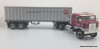 First Gear 1:34 1953 Kenworth Bull Nose COE Tractor w/35' Dry Goods Trailer: First Gear