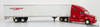 Only One! PEM Hartoy 1:64 Kenworth T2000 Sleeper Cab w/ 53' Trailer: Jeff Foster Trucking Inc