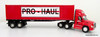 Only One! PEM Tonkin Replicas 1:64 Freightliner Cascadia Day Cab w/ 40' Container Trailer: Pro-Haul
