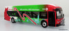 NFI Xcelsior Charge NG Transit Bus - Ottawa OC Transport (Red/Green/White) 1:87 Diecast Bus by Iconic Replicas