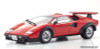 Kyosho 1:18 Lamborghini Countach, Red: Walter Wolf Racing