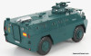 Altaya 1:43 1996 Pegaso BLR 3545 Amphibious Tank: Spanish Civil Guard 