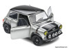 Solido 1:18 Mini Cooper Sport, Platinum Silver/Black