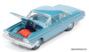 Johnny Lightning 1:64 1962 Chevrolet Bel Air Bubble Top, Twilight Blue Metallic