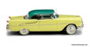 Esval Models 1:43 1955 Oldsmobile Super 88 Holiday Coupe, Yellow/Green