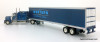 RARE!! TON 1:87 Kenworth W990L Sleeper w/53' Refrigerated Trailer: Western Distributing