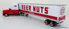 Only One! First Gear 1:54 Freightliner FLD 120 Conventional Sleeper Cab w/ 48' Trailer: Beer Nuts