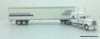 TON 1:87 Peterbilt 389 Sleeper Cab w/53' Dry Goods Trailer: Coast Logistics