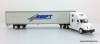 TON 1:87 Freightliner Columbia Sleeper Cab w/53' Dry Goods Trailer: Swift Transportation
