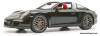 Schuco 1:18 2014 Porsche 911 Carrera GTS Targa, Black