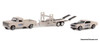 Greenlight 1:64 1969 Ford F-100 & 1969 Ford Mustang Boss 429 w/Tandem Car Trailer