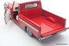Sun Star 1:18 1965 Chevrolet C-10 Styleside Pick-Up Lowrider, Red/White