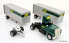 Only One! Winross 1:64 Ford CL9000 Day Cab w/ 28' Double Pup Trailers: ABF Freight