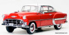 Sun Star 1:18 1953 Chevrolet Bel Air, Red/White
