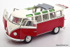 Schuco 1:18 Volkswagen T1 Samba, Red/White