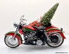 Franklin Mint 1:10 Harley Davidson Duo-Glide Motorcycle & Sidecar: 2002 Christmas Edition
