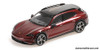 Minichamps 1:43 2022 Porsche Taycan Cross Turismo Turbo S, Cherry Metallic