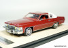 Stamp Models 1:43 1978 Cadillac Coupe DeVille, Carmine Red Metallic