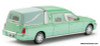 Esval Models 1:43 2009 Lincoln Town Car Hearse By Eagle Coach Company, Metallic Green 
