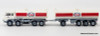 Brekina 1:87 1960 Fiat 690 Millepiedi Tanker Truck: Esso