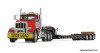 First Gear 1:50 Peterbilt 367 Day Cab w/Talbert 55SA Lowboy Trailer, Cola Red