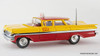 Corgi Re-Creation 1:50 1960 Chevrolet Impala Taxi, Red/Yellow